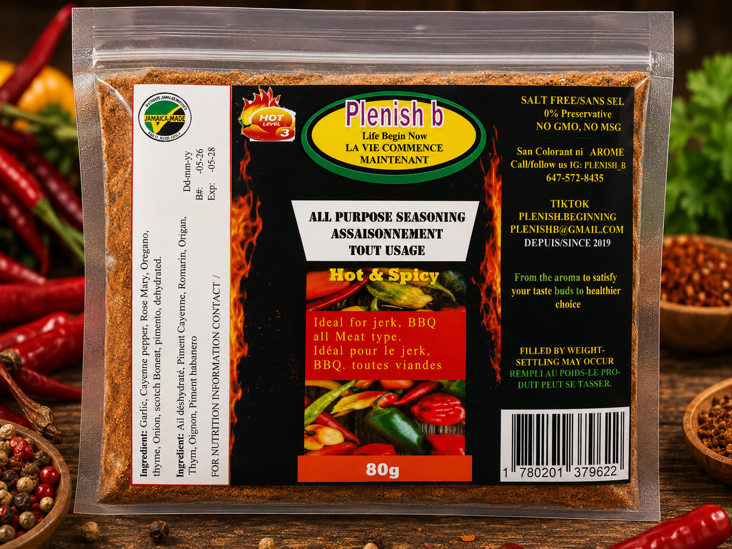 Mikal Jerk Seasoning
